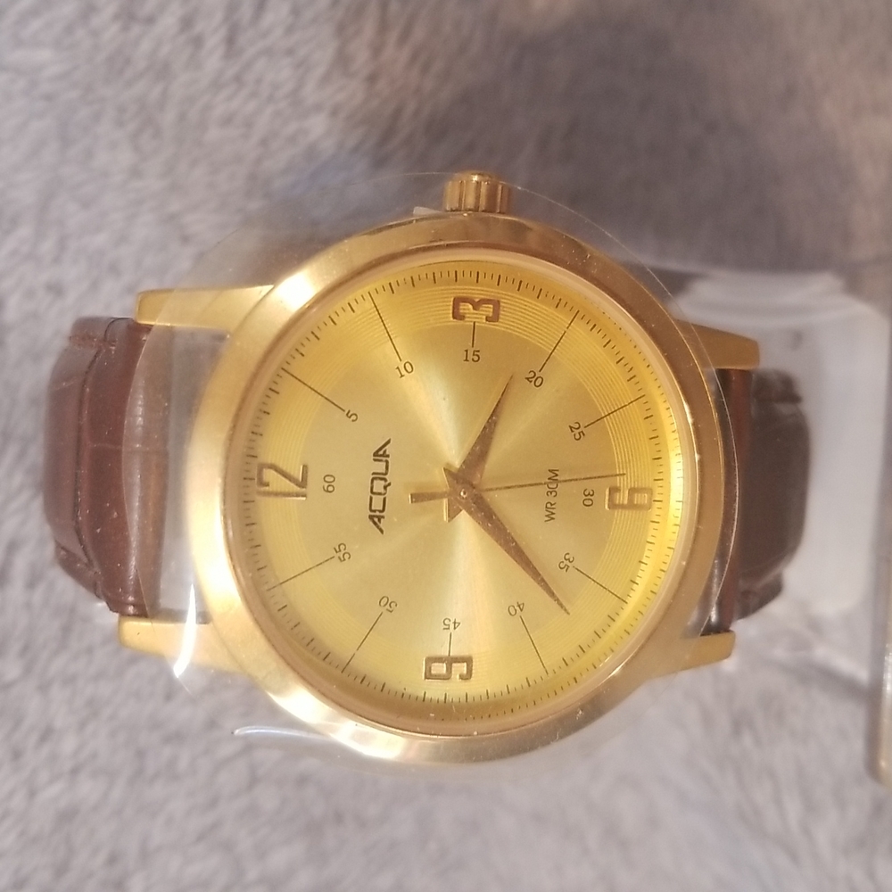 Acqua mens watch. Vintage New in box.